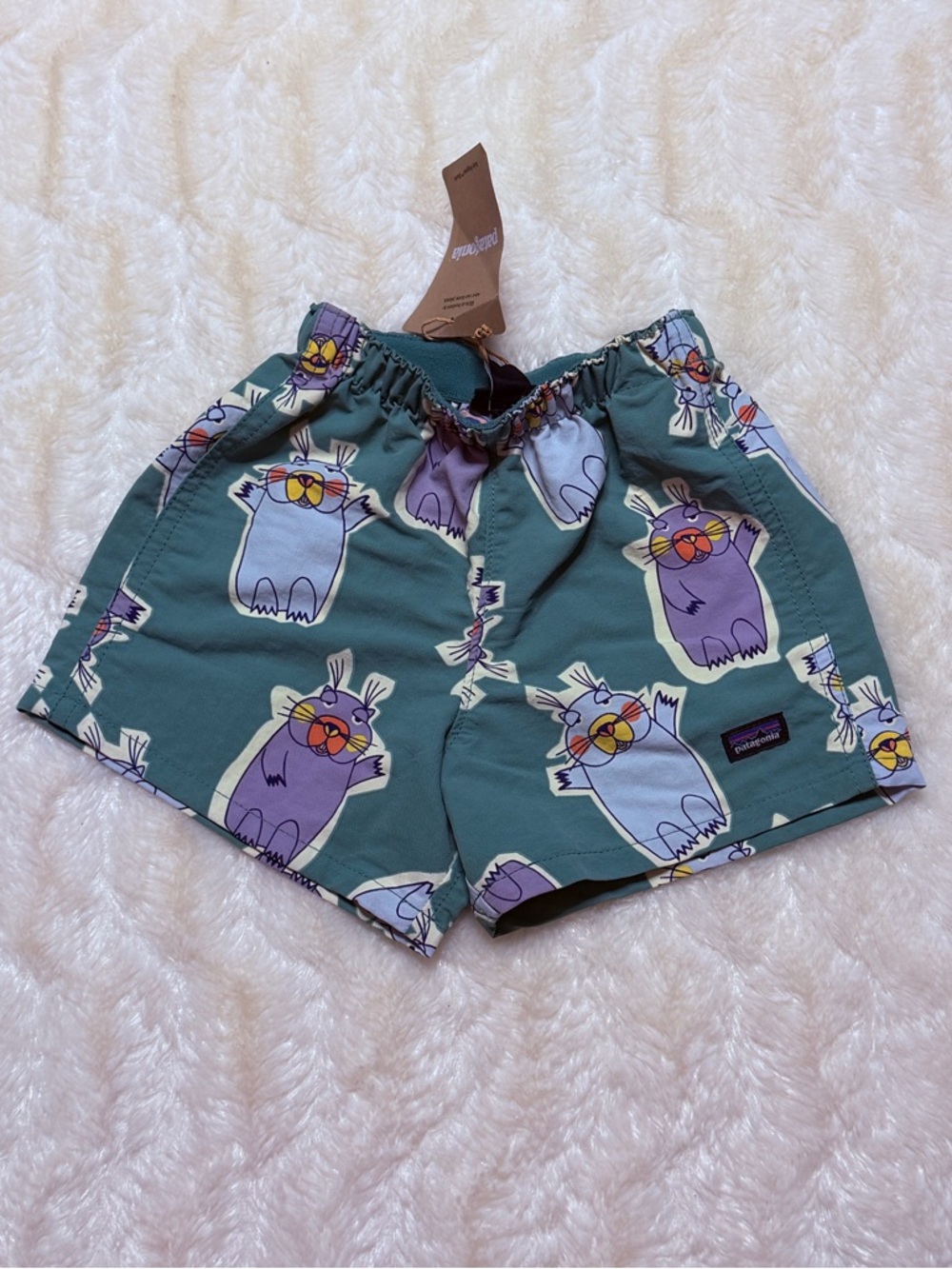 Patagonia Baby 3-6M Mountain Mood Capilene Bottoms only! New with tags!